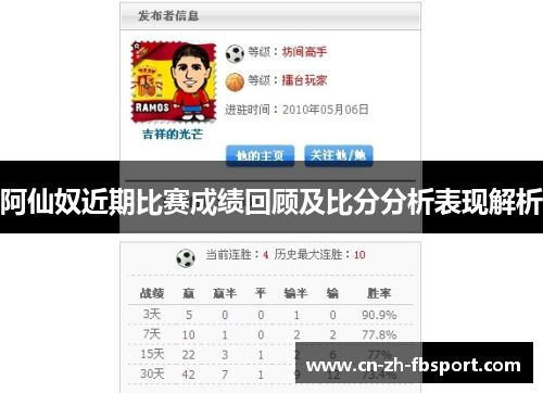 阿仙奴近期比赛成绩回顾及比分分析表现解析