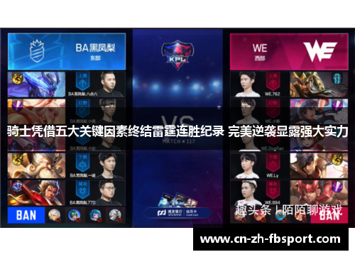 骑士凭借五大关键因素终结雷霆连胜纪录 完美逆袭显露强大实力 骑士凭借五大关键因素终结雷霆连胜纪录 完美逆袭显露强大实力